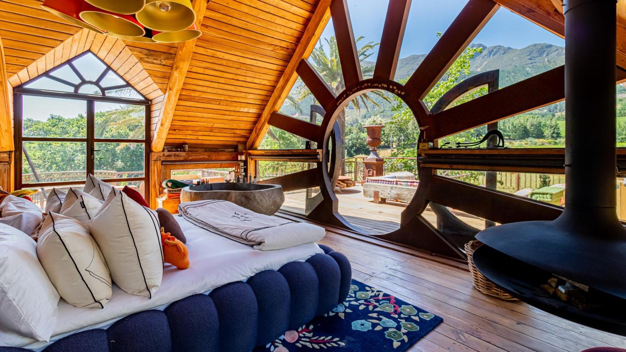 Extraordinary Barn Loft At Animal Sanctuary Franschhoek