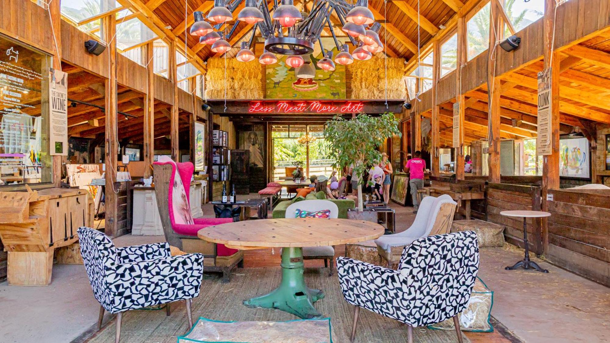 Extraordinary Barn Loft At Animal Sanctuary Farm stay *